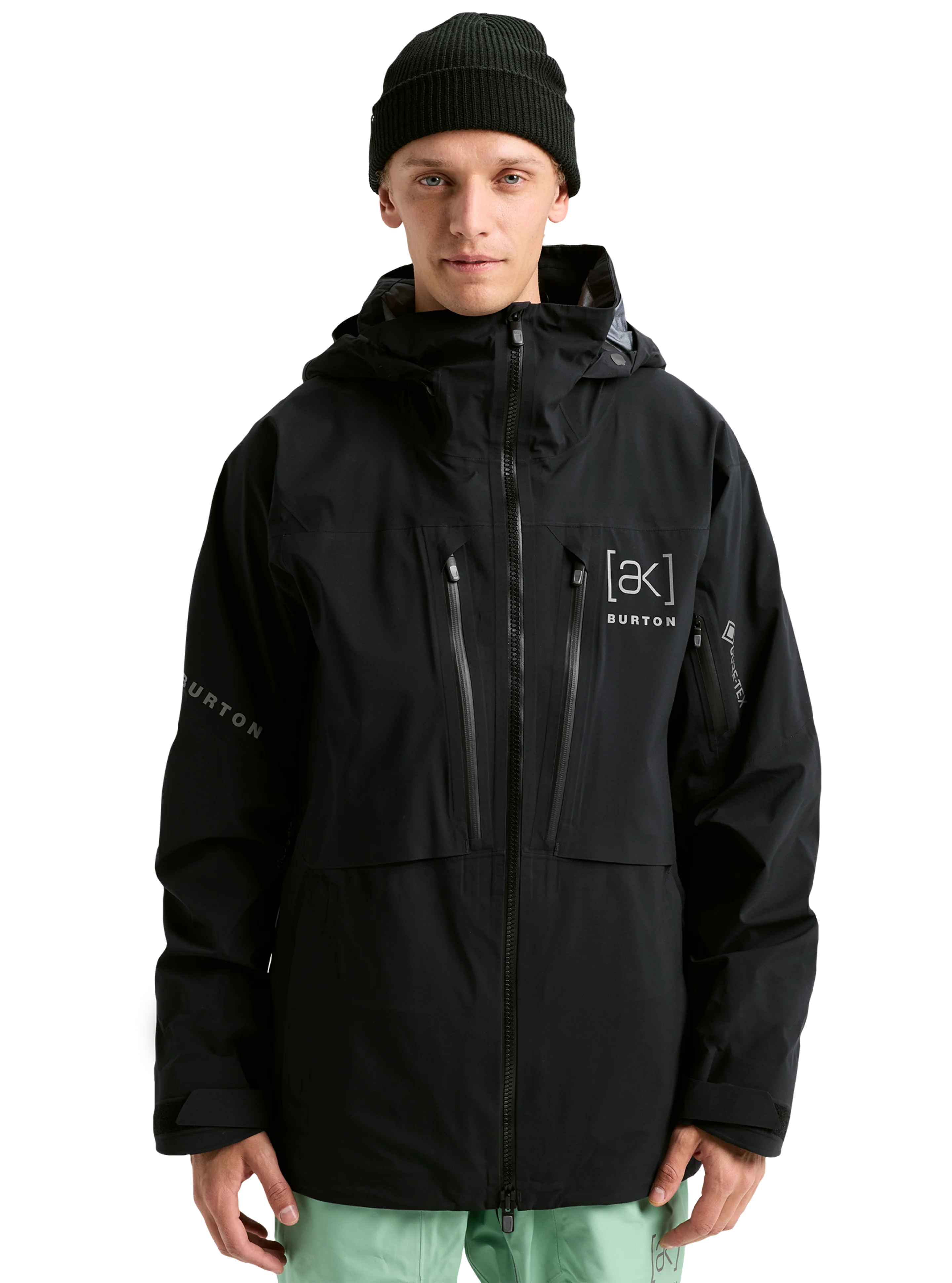 Burton ak Hover GORE-TEX C-Knit 3L Stretch snowboard jacket in Soft Sage
